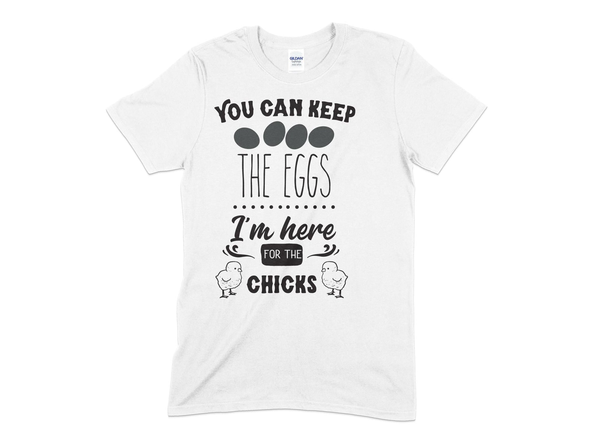 You Can Keep the Eggs t-shirt - Premium t-shirt from MyDesigns - Just $16.95! Shop now at Lees Krazy Teez