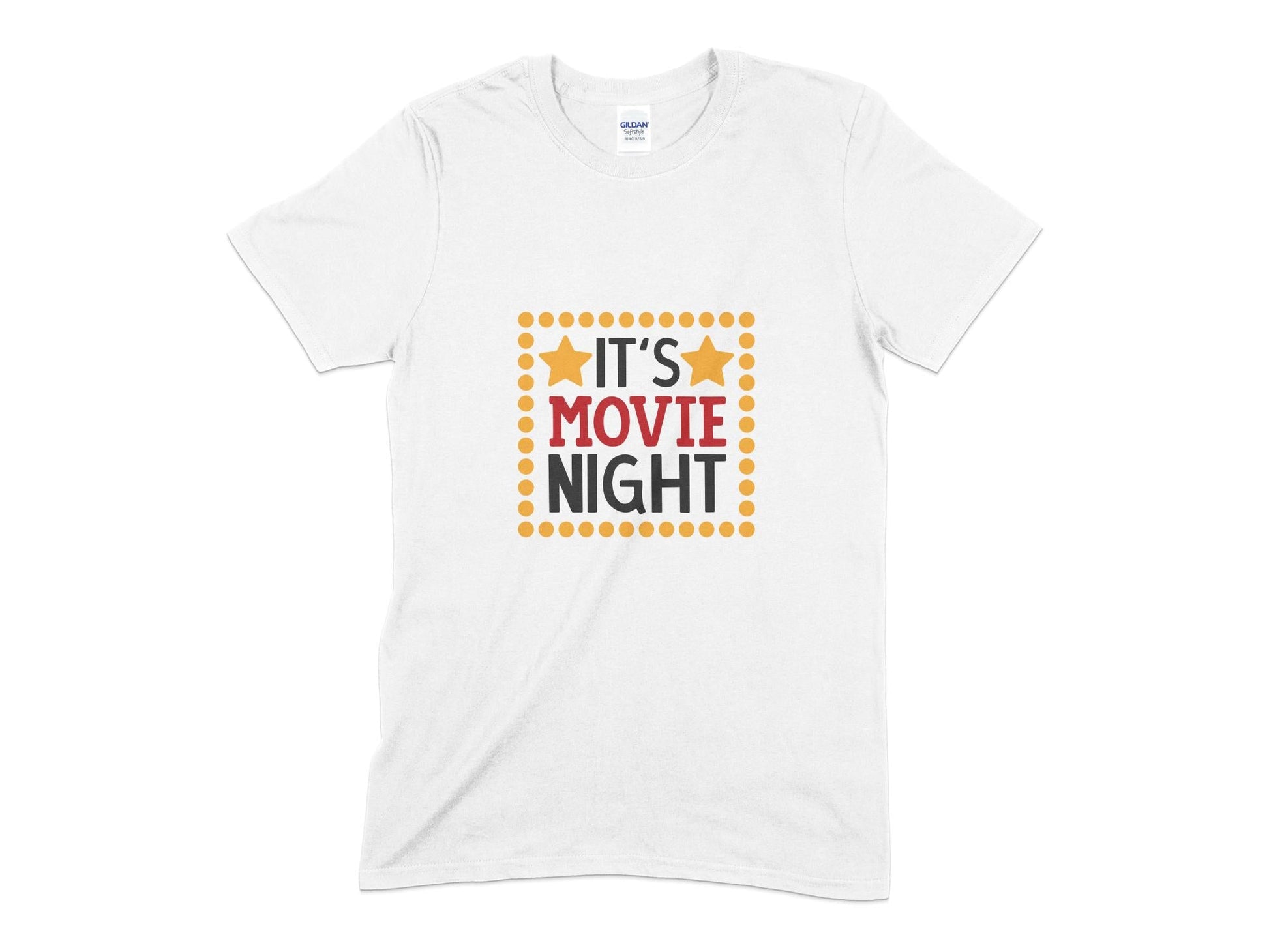It's movie night Unisex Men's Women's t-shirt - Premium t-shirt from MyDesigns - Just $19.95! Shop now at Lees Krazy Teez