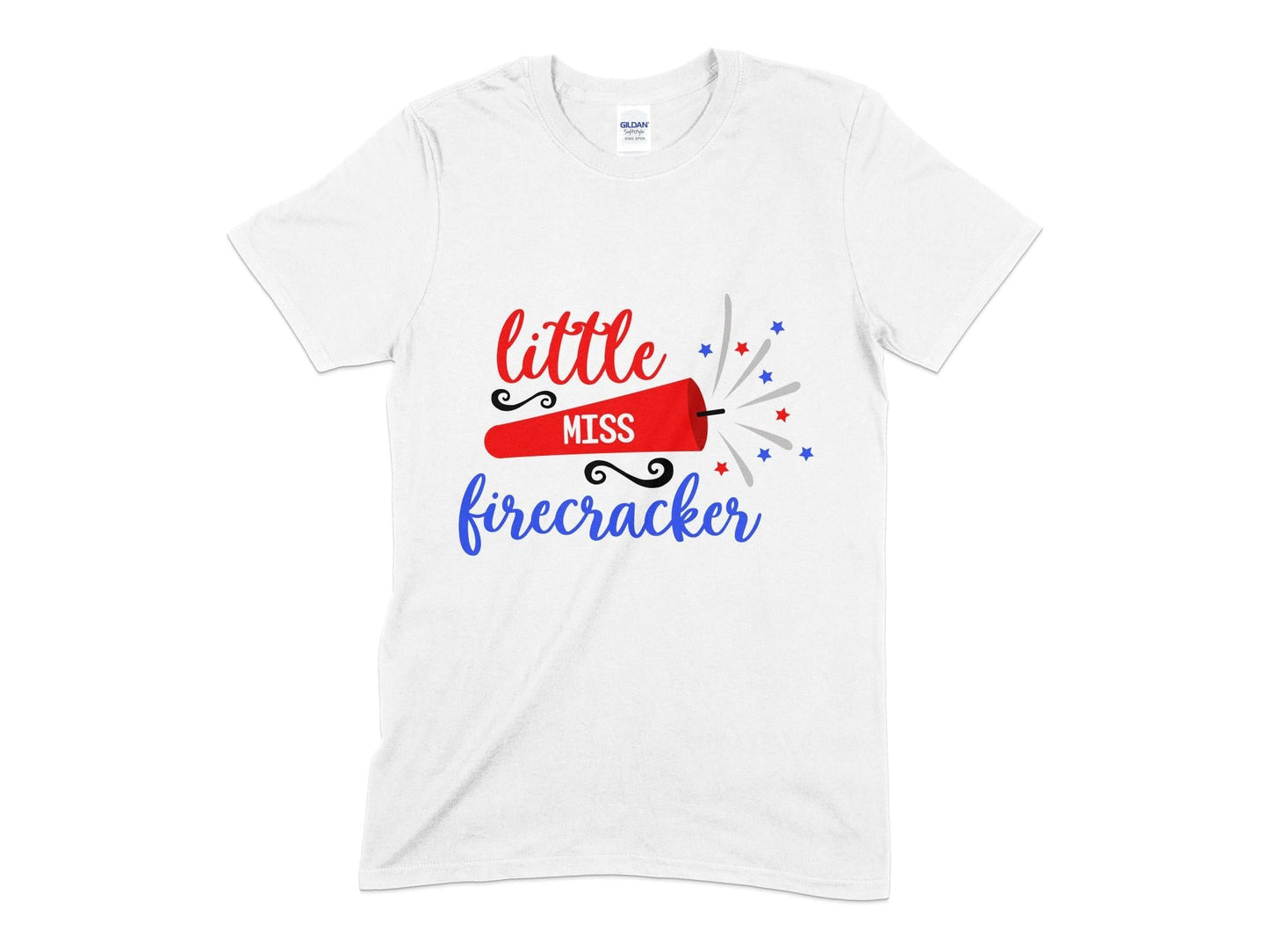 Little miss firecracker womens t-shirt - Premium t-shirt from MyDesigns - Just $19.95! Shop now at Lees Krazy Teez