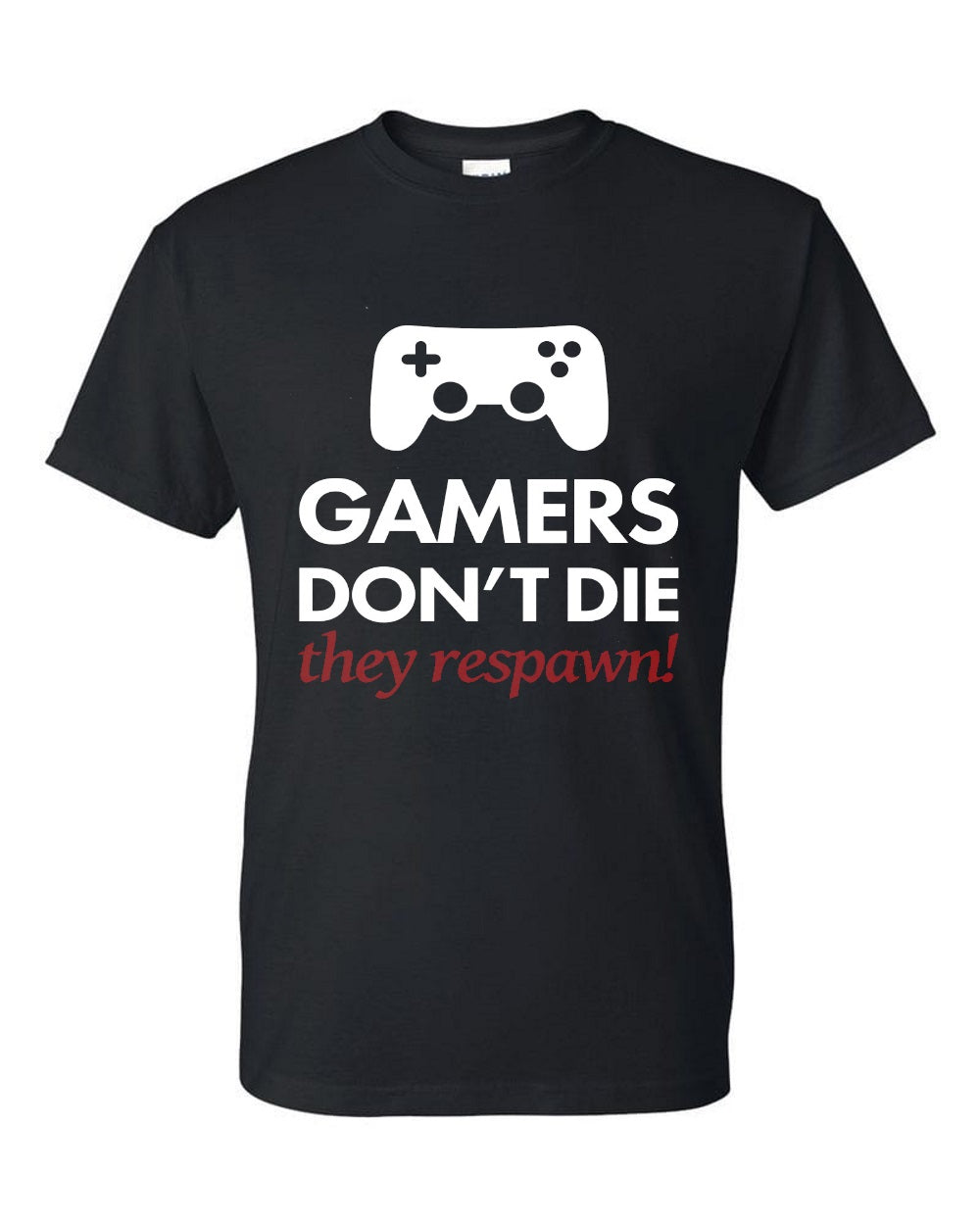 Gamers don't die they respawn Men's t-shirt - Premium t-shirt from MyDesigns - Just $19.95! Shop now at Lees Krazy Teez