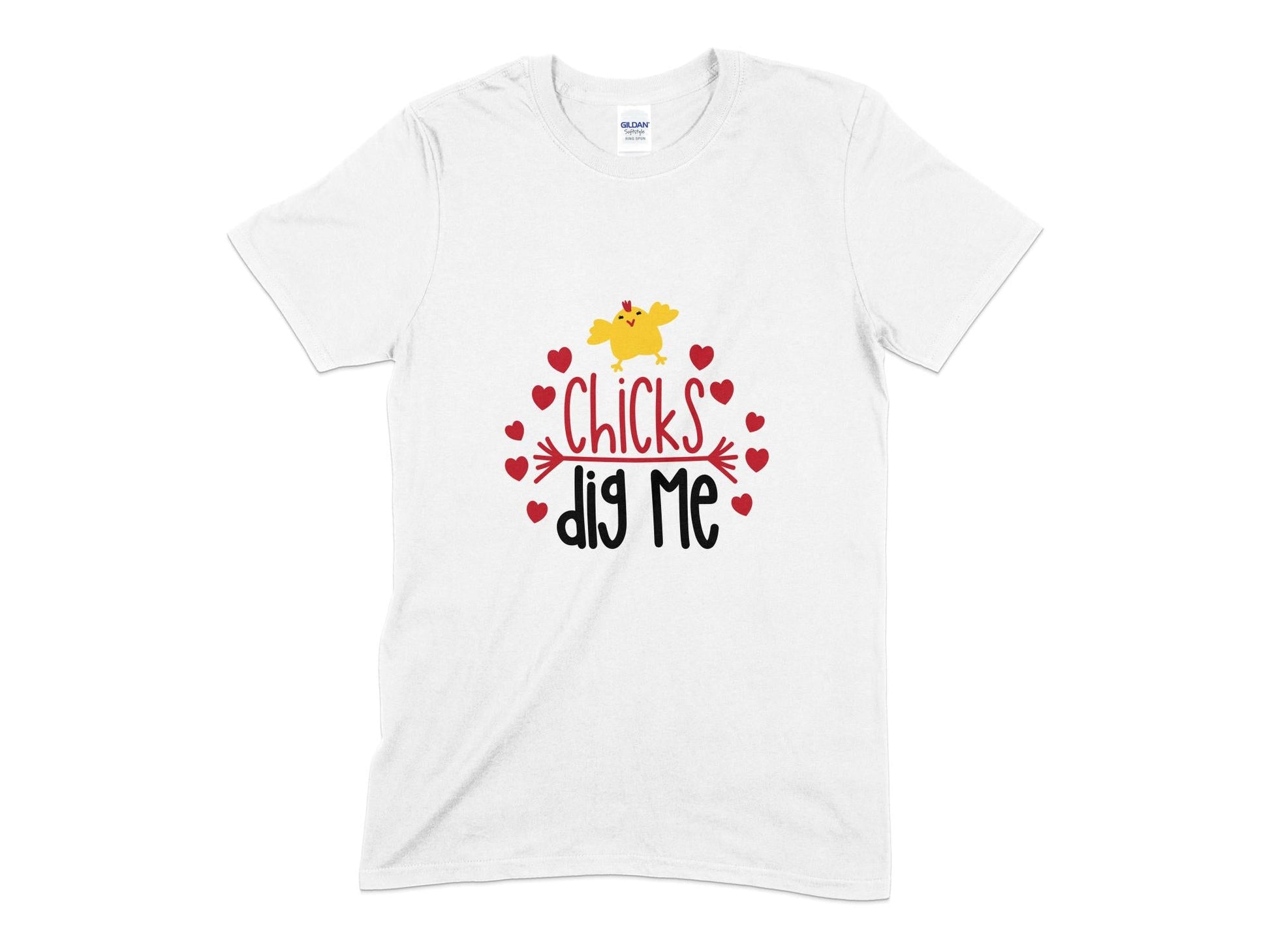 Chicks dig me womens ladies t-shirt - Premium t-shirt from MyDesigns - Just $18.95! Shop now at Lees Krazy Teez