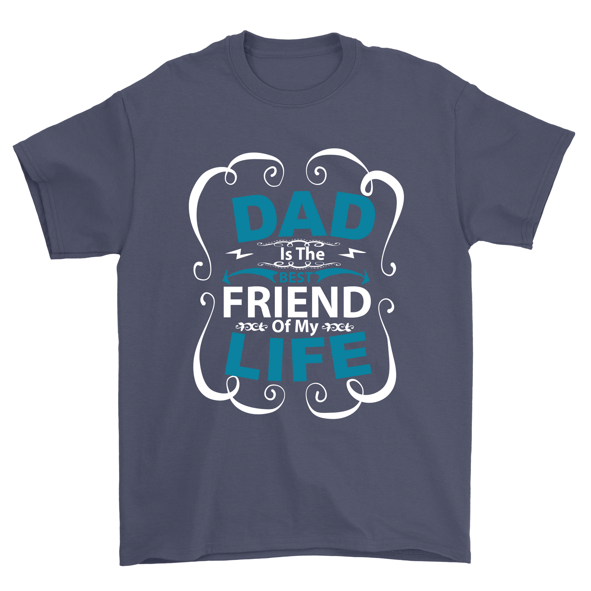 Dad is the friend of my life men's t-shirt - Premium t-shirt from MyDesigns - Just $19.95! Shop now at Lees Krazy Teez