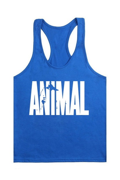 Animal Stringers Mens Tank Tops, Bodybuilding and Fitness Men's tank top - Premium t-shirt from eprolo - Just $17.95! Shop now at Lees Krazy Teez