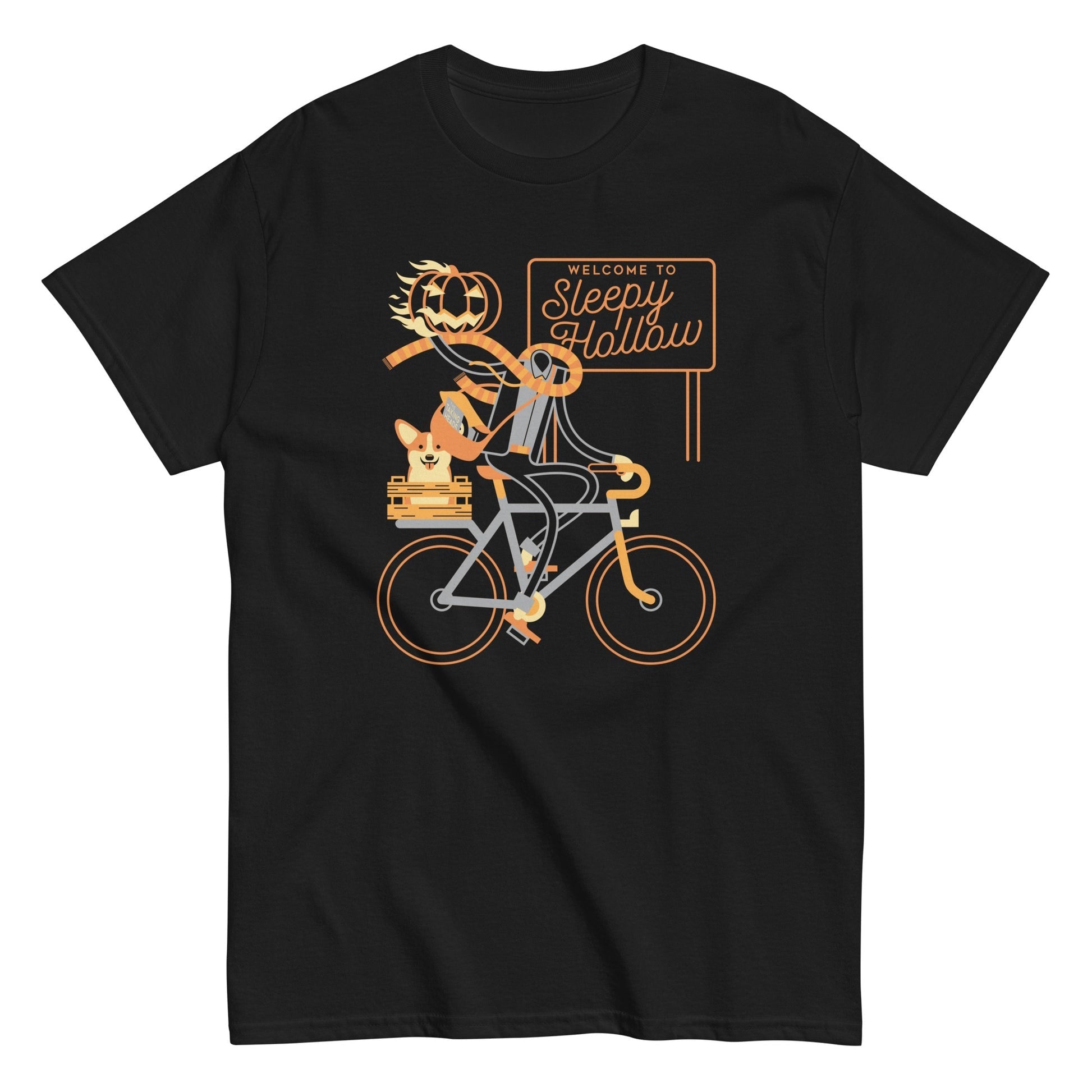 Welcome to sleepy hallow dog bike t-shirt - Premium t-shirt from MyDesigns - Just $19.95! Shop now at Lees Krazy Teez