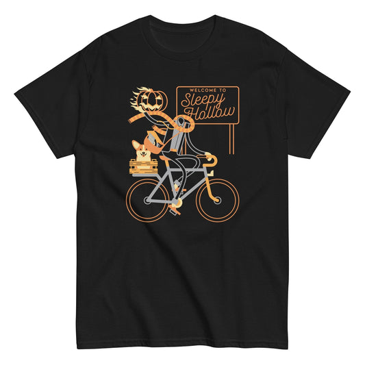 Welcome to sleepy hallow dog bike t-shirt - Premium t-shirt from MyDesigns - Just $19.95! Shop now at Lees Krazy Teez