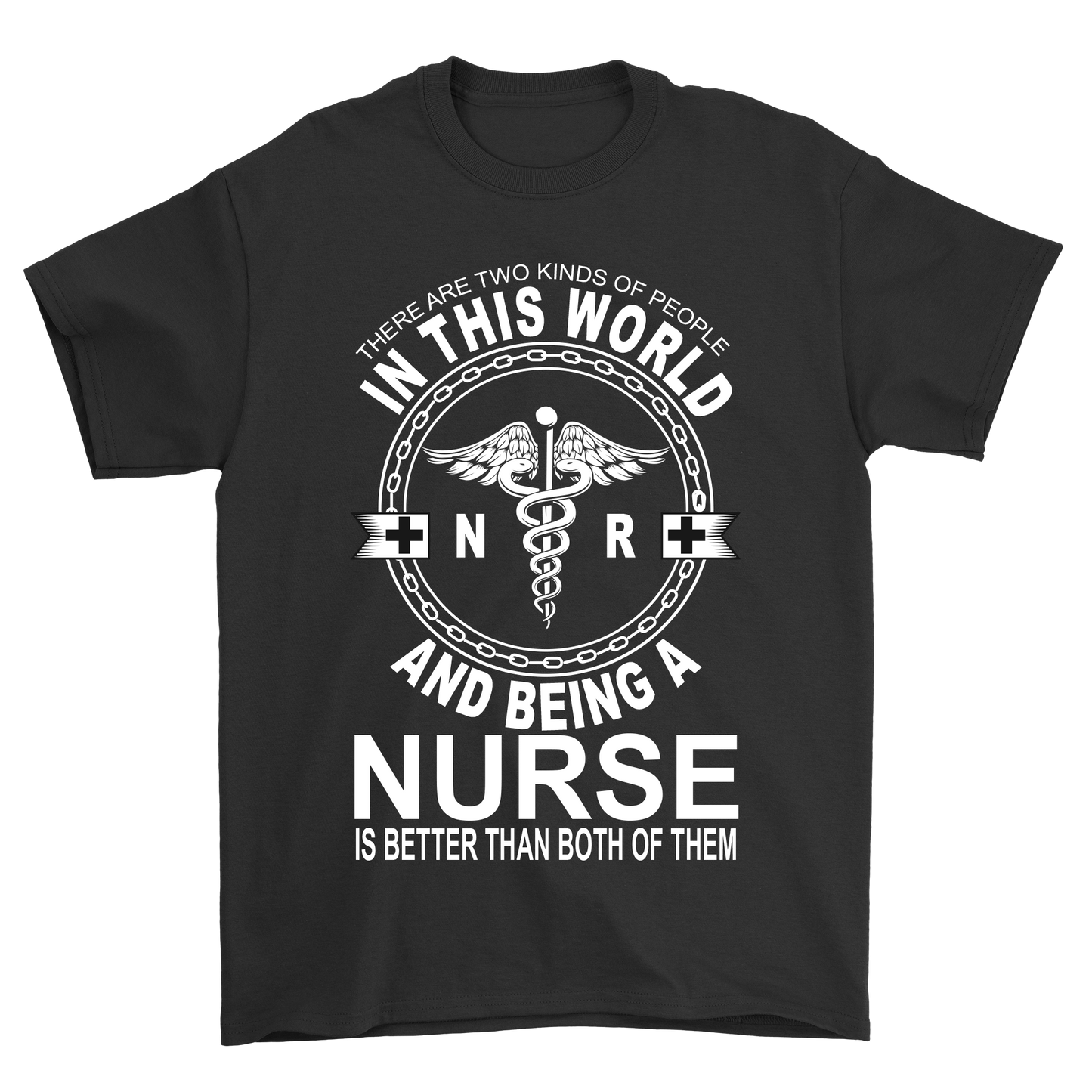 Being a nurse is is better than both of them t-shirt - Premium t-shirt from MyDesigns - Just $21.95! Shop now at Lees Krazy Teez