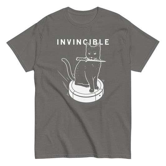 Cat invincible awesome kitty Men's t-shirt - Premium t-shirt from MyDesigns - Just $19.95! Shop now at Lees Krazy Teez