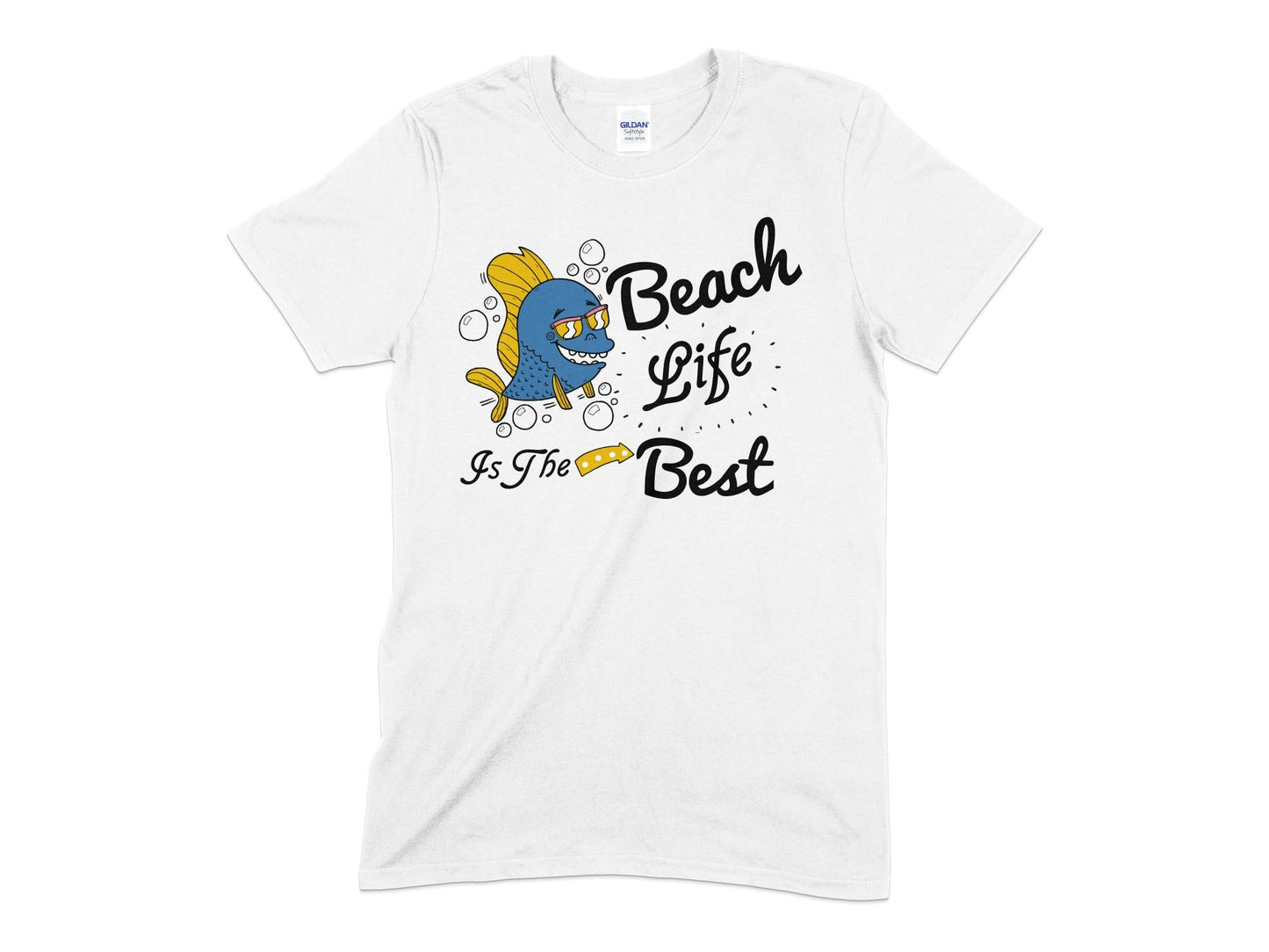 Beach life is the best vacation unisex t-shirt - Premium t-shirt from MyDesigns - Just $19.95! Shop now at Lees Krazy Teez