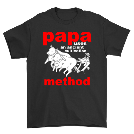 Papa uses an ancient method Men's t-shirt - Premium t-shirt from MyDesigns - Just $21.95! Shop now at Lees Krazy Teez