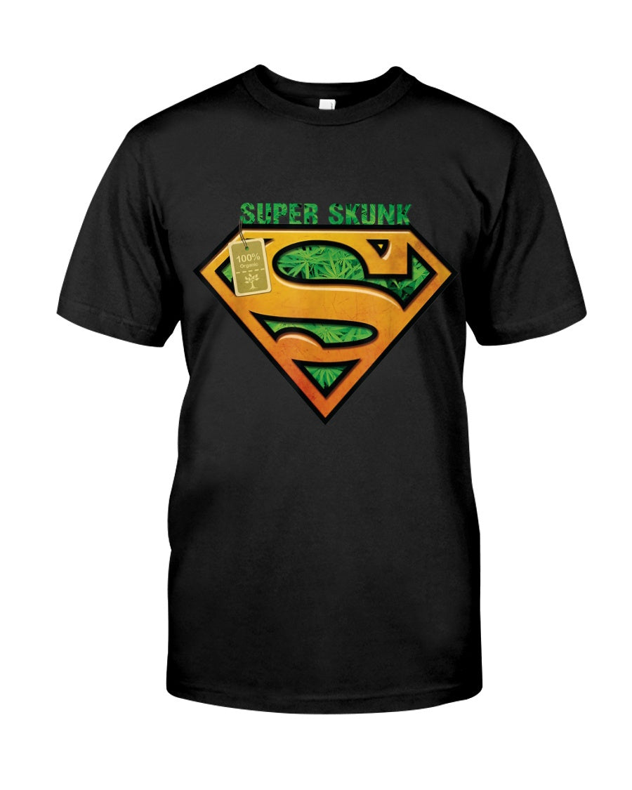Super skunk super man parody 420 Men's t-shirt - Premium t-shirt from MyDesigns - Just $16.95! Shop now at Lees Krazy Teez