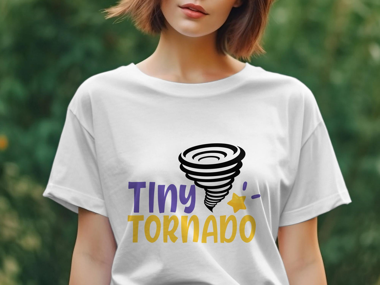 tiny tornado Women's t-shirt - Premium  from MyDesigns - Just $19.95! Shop now at Lees Krazy Teez