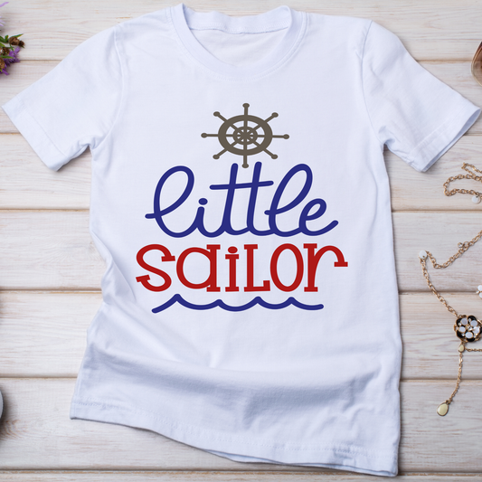 Little sailor awesome quote Women's ladies t-shirt - Premium t-shirt from MyDesigns - Just $21! Shop now at Lees Krazy Teez