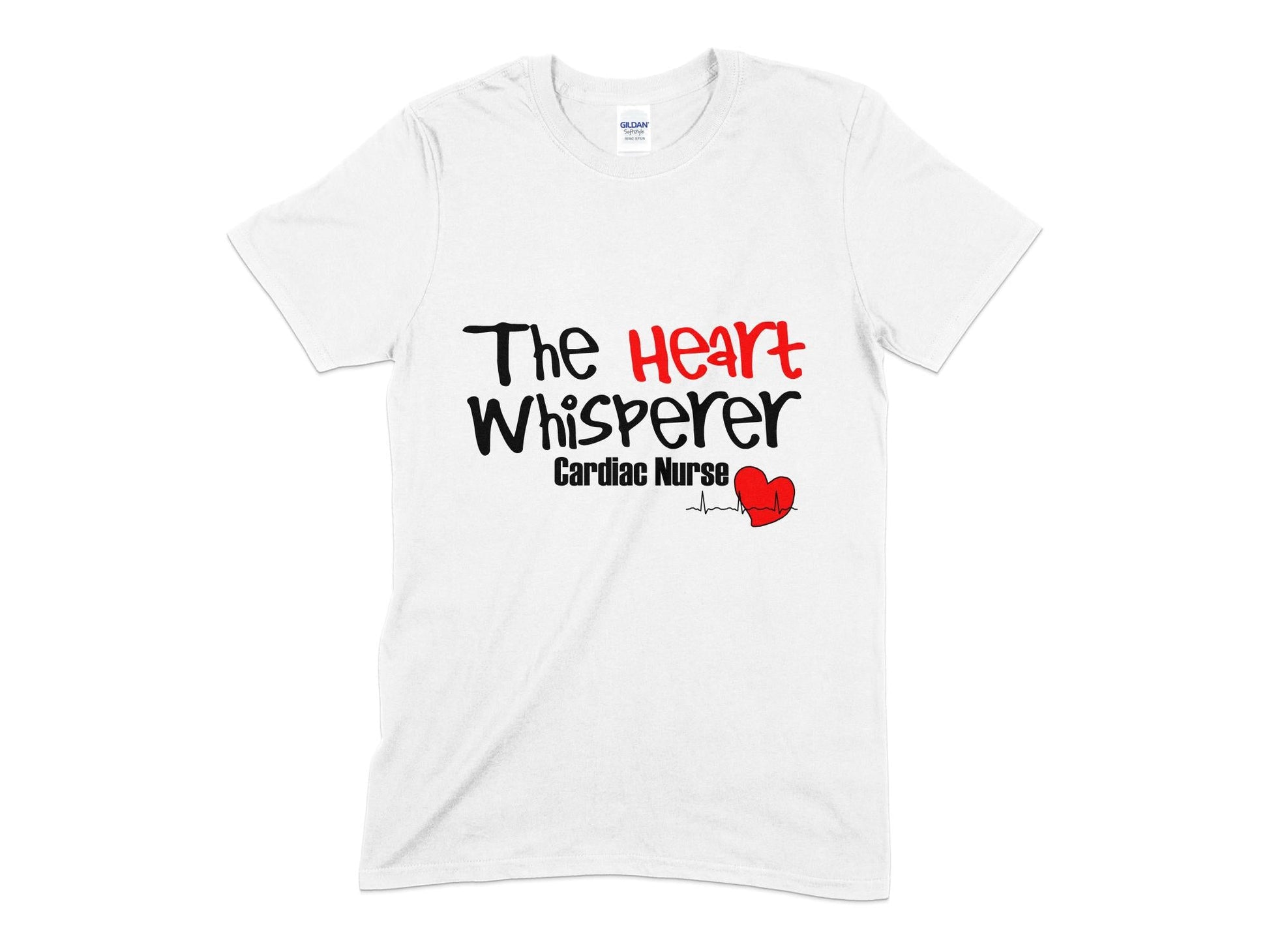 The heart whisperer cardiac nurse womens t-shirt - Premium t-shirt from MyDesigns - Just $21.95! Shop now at Lees Krazy Teez