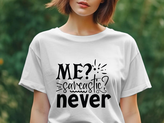 me sarcastic never awesome Women's t-shirt - Premium t-shirt from MyDesigns - Just $19.95! Shop now at Lees Krazy Teez