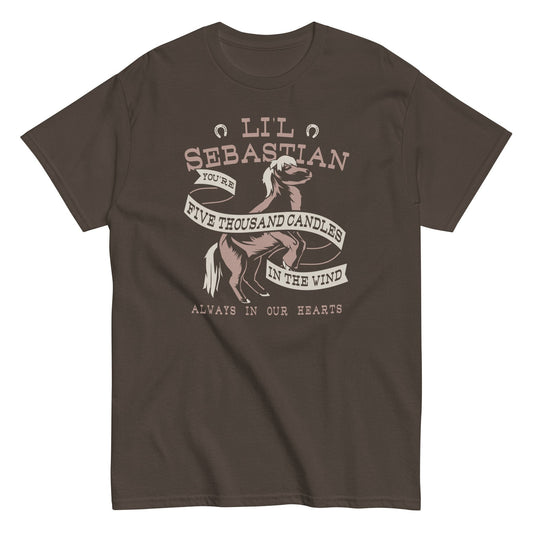 Li'l sebastian you're five thousand candles in the wind t-shirt - Premium t-shirt from MyDesigns - Just $19.95! Shop now at Lees Krazy Teez