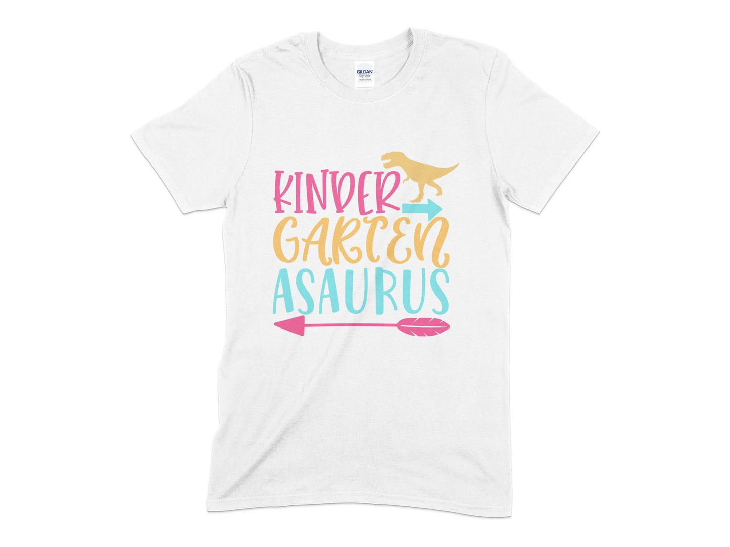kinder garten asaurus girls youth t-shirt - Premium  from MyDesigns - Just $19.95! Shop now at Lees Krazy Teez