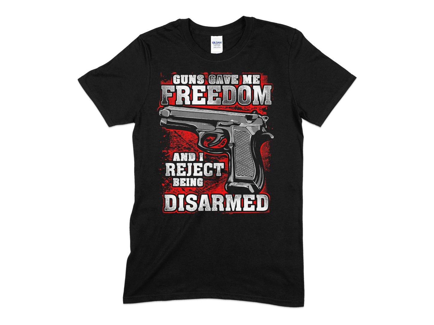 Gun Control Freedom Disarmed veteran Men's t-shirt - Premium t-shirt from MyDesigns - Just $21.95! Shop now at Lees Krazy Teez