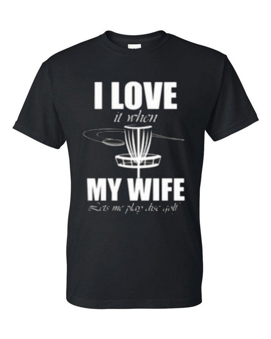 I love my wife Mens t-shirt - Premium t-shirt from MyDesigns - Just $19.95! Shop now at Lees Krazy Teez