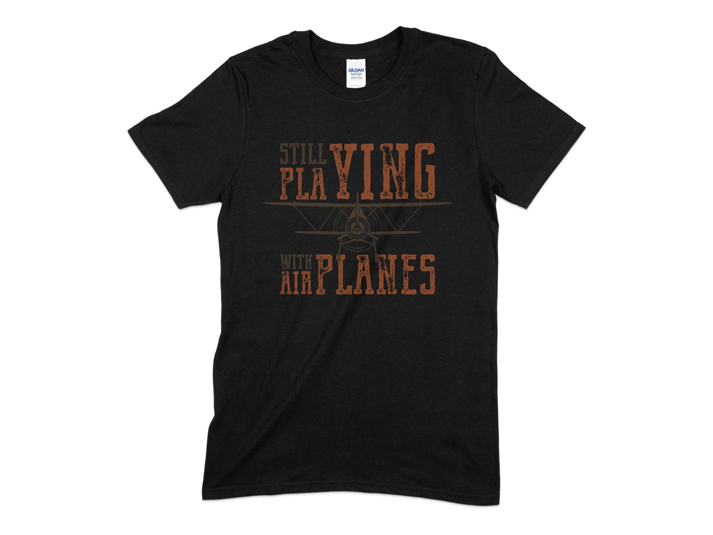 Still Playing with Airplanes veteran Men's t-shirt - Premium t-shirt from MyDesigns - Just $21.95! Shop now at Lees Krazy Teez