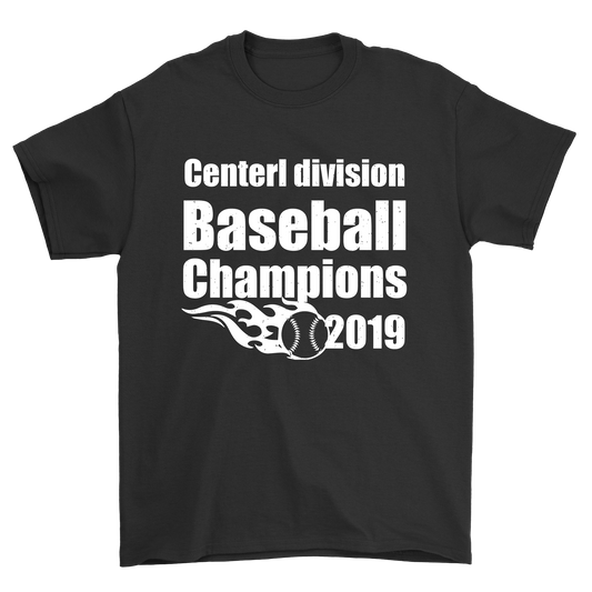 Centerl division baseball champions 2019 Men's t-shirt - Premium t-shirt from MyDesigns - Just $19.95! Shop now at Lees Krazy Teez