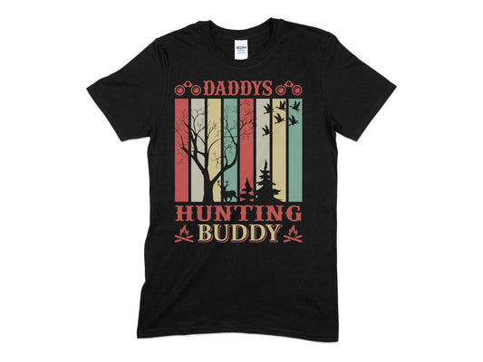 Daddy's hunting buddy deer hunting game Men's t-shirt - Premium t-shirt from MyDesigns - Just $19.95! Shop now at Lees Krazy Teez