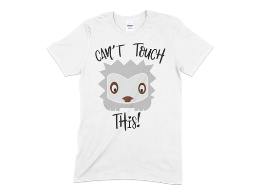 Can't touch this funny t-shirt - Premium t-shirt from MyDesigns - Just $18.95! Shop now at Lees Krazy Teez