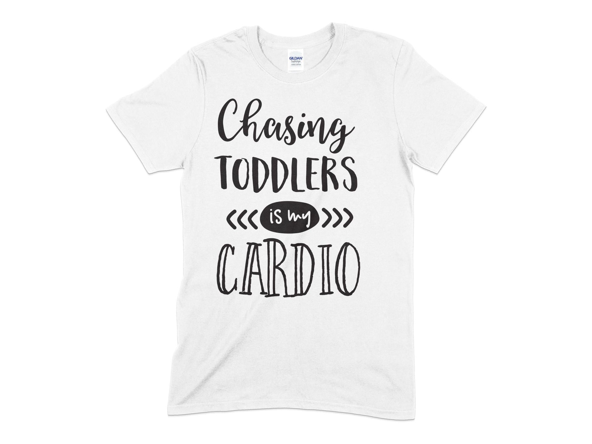 Chasing Toddlers is my cardio t-shirt - Premium t-shirt from MyDesigns - Just $19.95! Shop now at Lees Krazy Teez