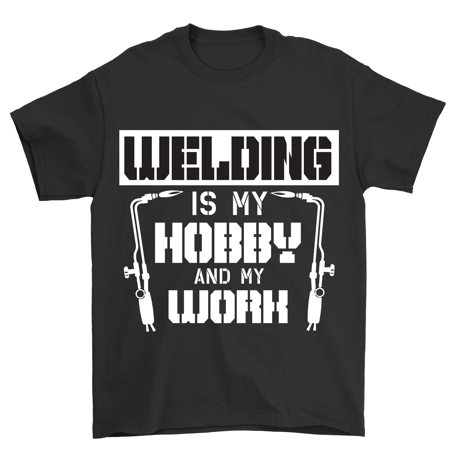 Welding is my hobby and my work t-shirt - Premium t-shirt from MyDesigns - Just $21.95! Shop now at Lees Krazy Teez