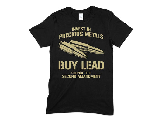 Gun Control Precious Metals veteran Unisex Women's Men's t-shirt - Premium t-shirt from MyDesigns - Just $21.95! Shop now at Lees Krazy Teez