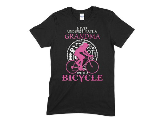 bicycle grandma Mens Women's t-shirt - Premium t-shirt from MyDesigns - Just $19.95! Shop now at Lees Krazy Teez