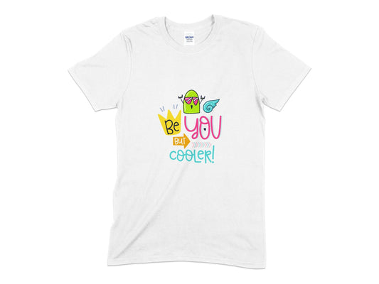 Be you but cooler youth boys t-shirt - Premium t-shirt from MyDesigns - Just $18.95! Shop now at Lees Krazy Teez