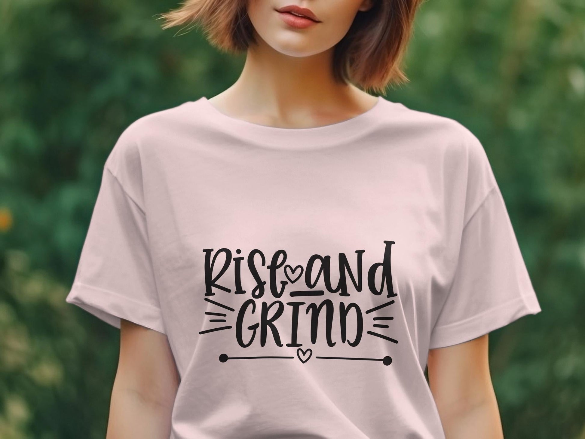 Rise and Grind Women's awesome tee - Premium t-shirt from MyDesigns - Just $19.95! Shop now at Lees Krazy Teez