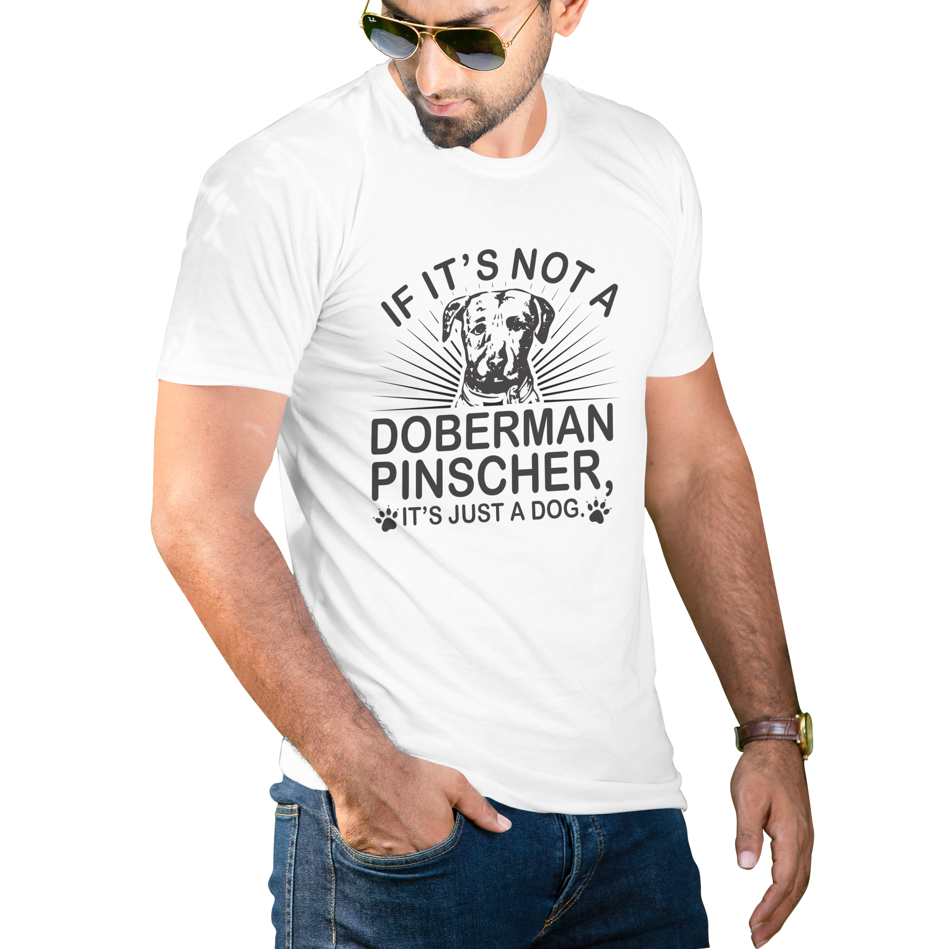 If its not a dobermen pinscher t-shirt - Premium t-shirt from MyDesigns - Just $19.95! Shop now at Lees Krazy Teez