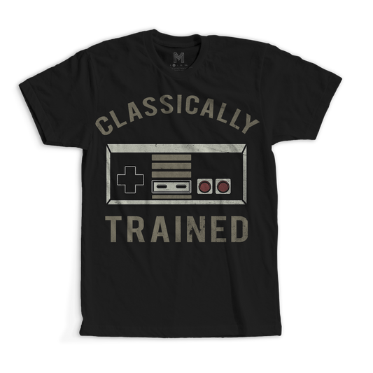 Classically trained Mens Women's Unisex t-shirt - Premium t-shirt from MyDesigns - Just $19.95! Shop now at Lees Krazy Teez