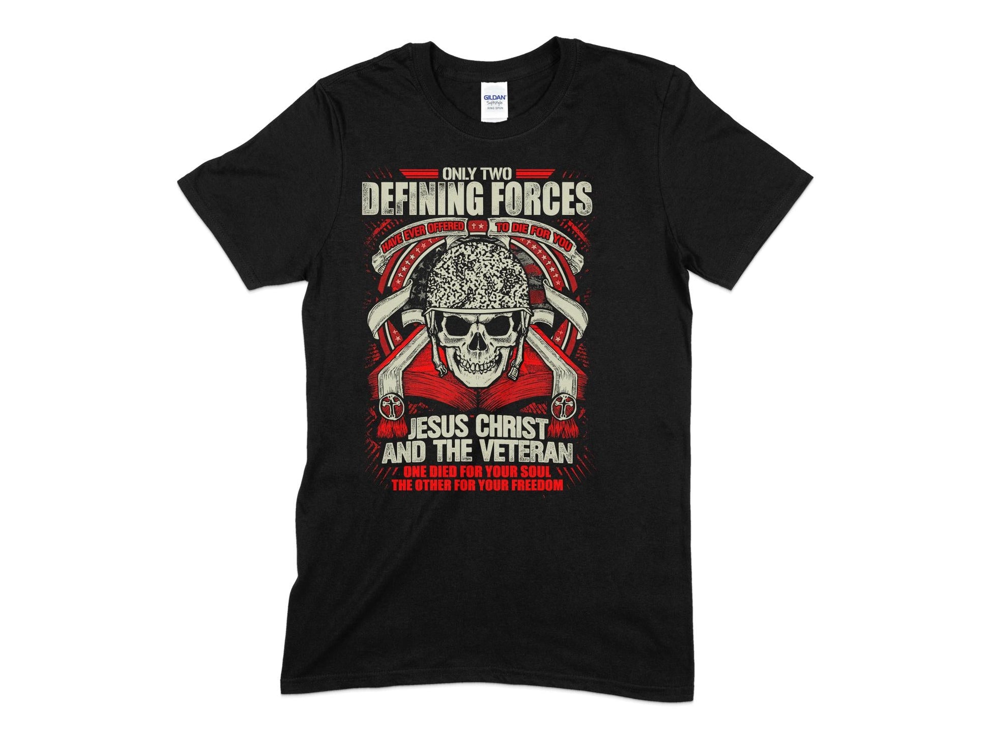 Veteran Defining Forces veteran Unisex Women's Men's t-shirt - Premium t-shirt from MyDesigns - Just $21.95! Shop now at Lees Krazy Teez