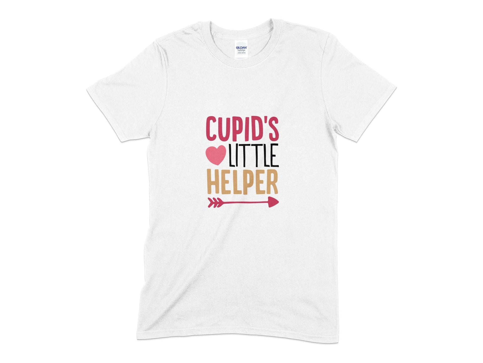 Cupids little helper Mens womens unisex t-shirt - Premium t-shirt from MyDesigns - Just $21.95! Shop now at Lees Krazy Teez