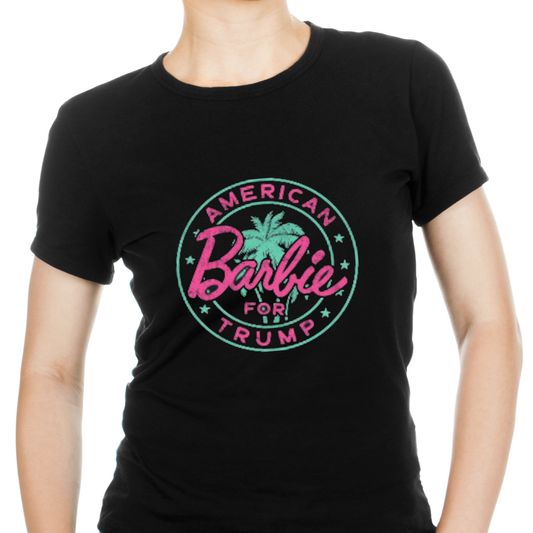 American Barbie for Trump Women's t-shirt - Premium t-shirt from MyDesigns - Just $16.95! Shop now at Lees Krazy Teez