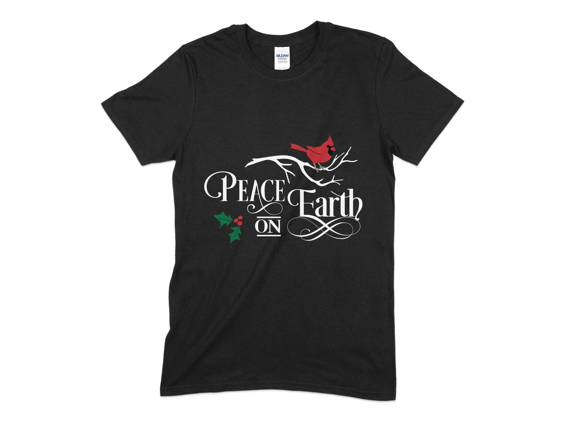 Peace on Earth white and colors Mens Women's t-shirt - Premium t-shirt from MyDesigns - Just $19.95! Shop now at Lees Krazy Teez