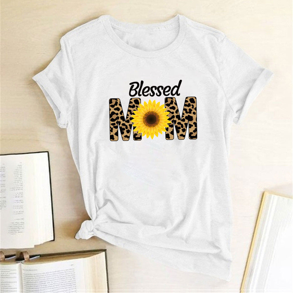 Radiant Sunflower Delight: Women's Summer Casual T-Shirt - Premium t-shirt from eprolo - Just $19.95! Shop now at Lees Krazy Teez