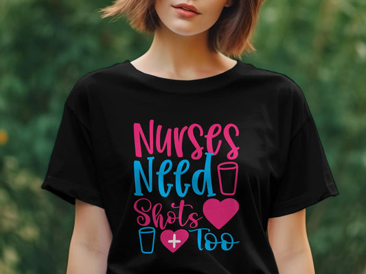 nurses need shots too awesome Women's t-shirt - Premium t-shirt from MyDesigns - Just $19.95! Shop now at Lees Krazy Teez