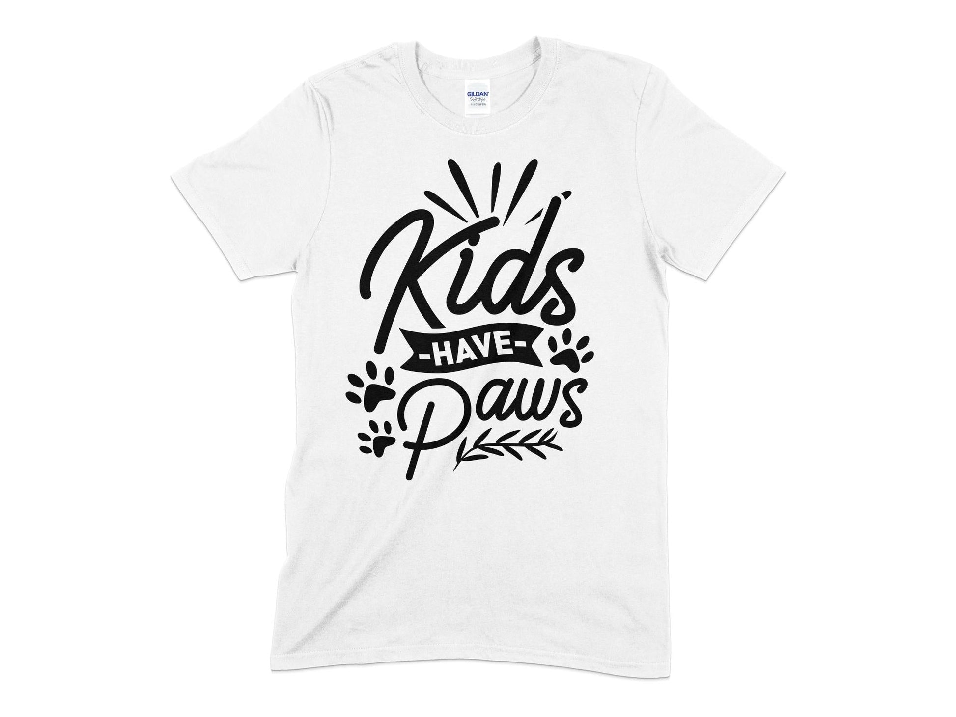 Dog kids have paws animal unisex t-shirt - Premium t-shirt from MyDesigns - Just $19.95! Shop now at Lees Krazy Teez