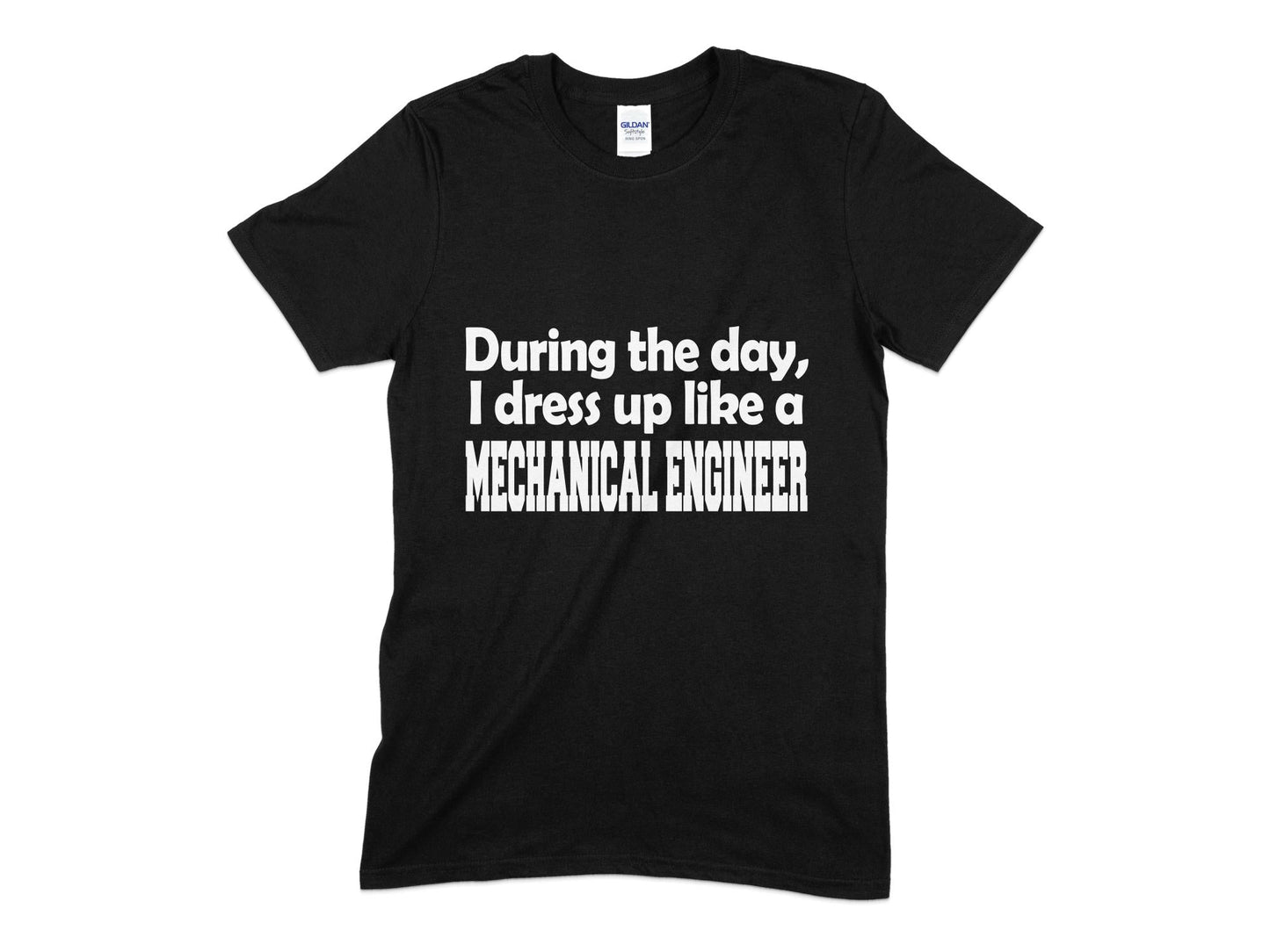 during the day i dress up like a mechanical engineer t-shirt - Premium t-shirt from MyDesigns - Just $19.95! Shop now at Lees Krazy Teez