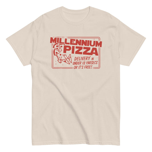 Millennium pizza delivery in under 12 parsecs funny t-shirt - Premium t-shirt from MyDesigns - Just $19.95! Shop now at Lees Krazy Teez