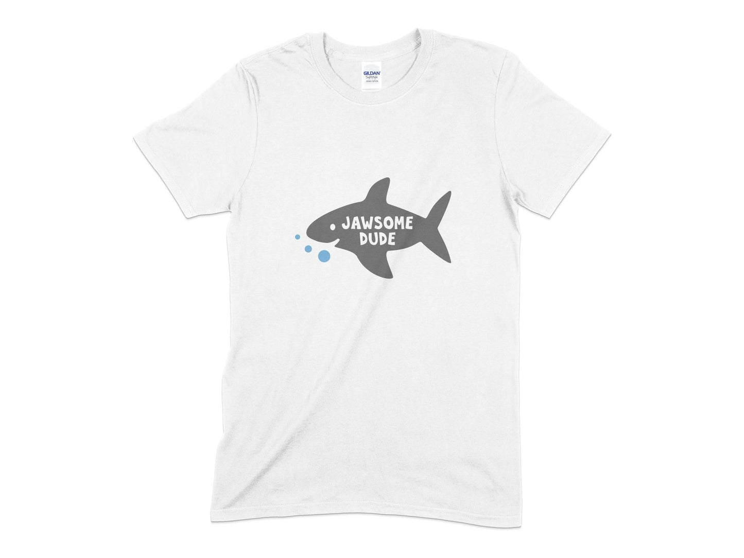 Jawsome dude shark funny t-shirt - Premium t-shirt from MyDesigns - Just $19.95! Shop now at Lees Krazy Teez