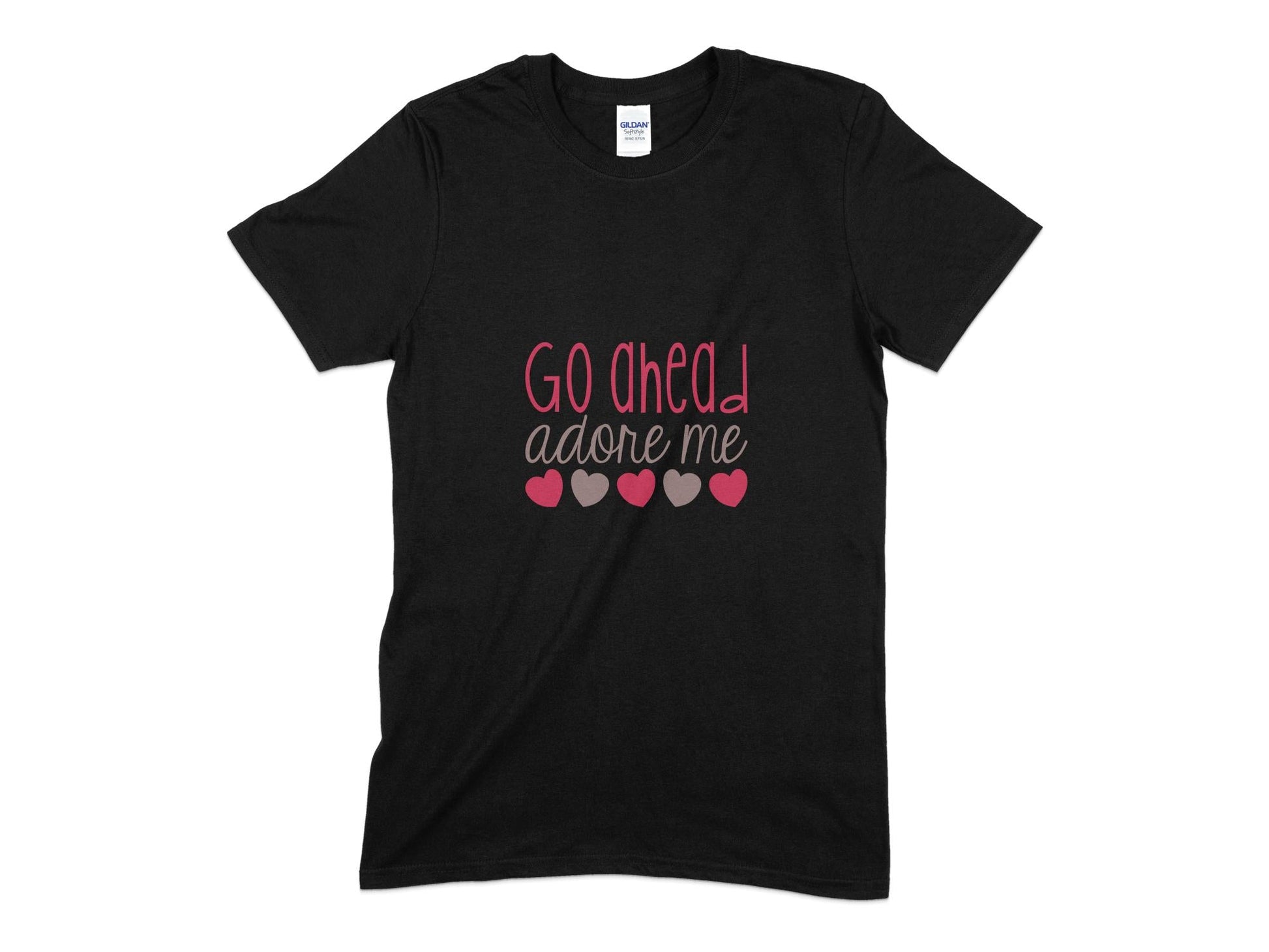 Go ahead adore me valentines youth girls t-shirt - Premium t-shirt from MyDesigns - Just $18.95! Shop now at Lees Krazy Teez