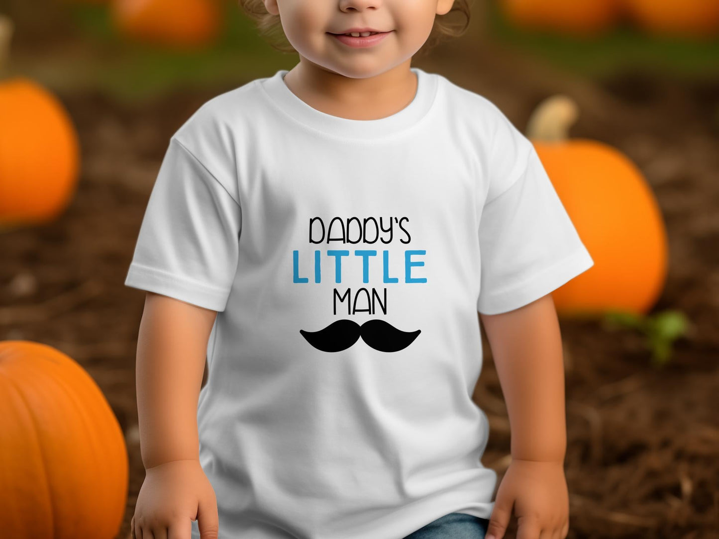 Daddys little man youth boy t-shirt - Premium t-shirt from MyDesigns - Just $19.95! Shop now at Lees Krazy Teez