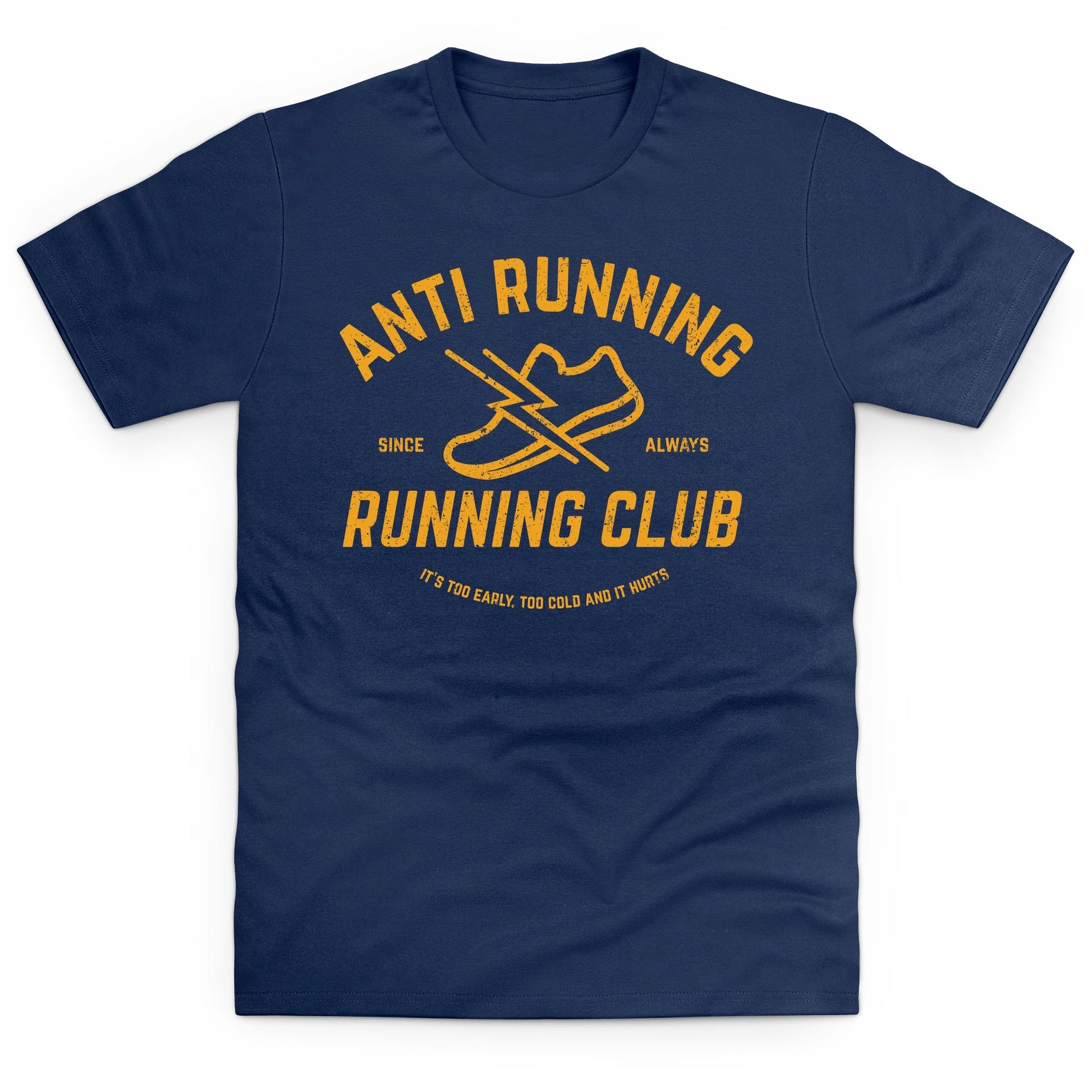 Anti Running Running Club Men's Running T-Shirt - Premium t-shirt from MyDesigns - Just $19.95! Shop now at Lees Krazy Teez