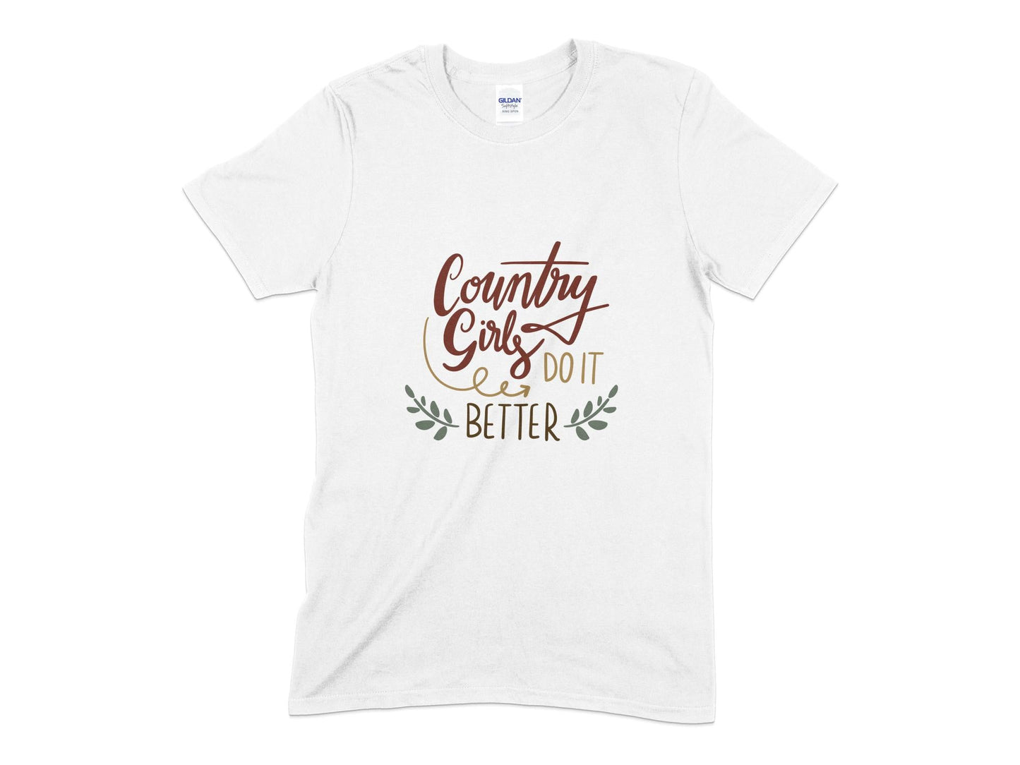 Country girls do it better womens t-shirt - Premium t-shirt from MyDesigns - Just $18.95! Shop now at Lees Krazy Teez