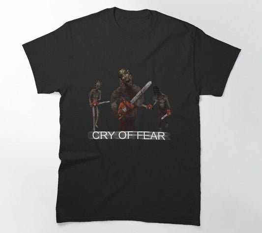 Cry of fear chainsaw massacre Halloween t-shirt - Premium t-shirt from MyDesigns - Just $19.95! Shop now at Lees Krazy Teez