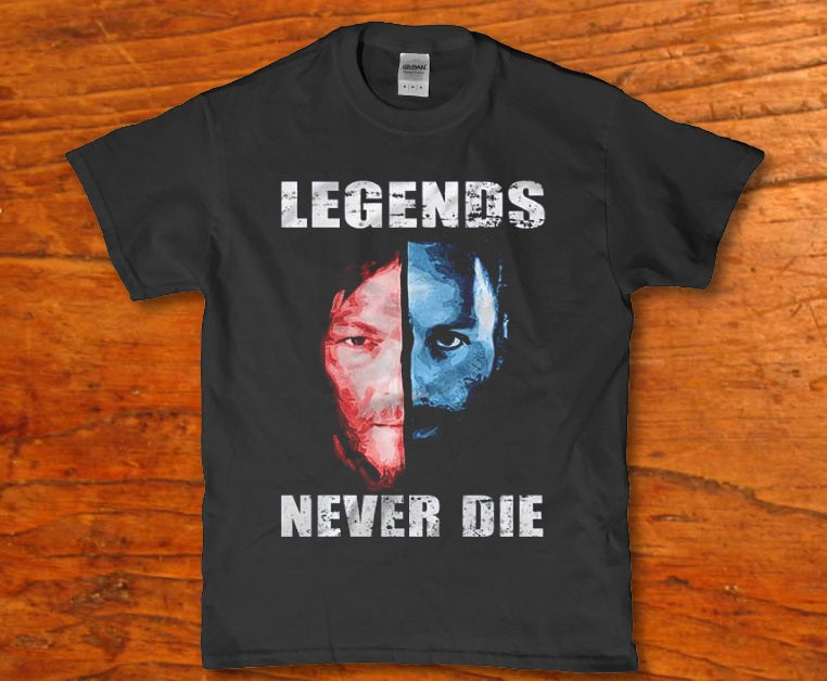 Legends never die Men's t-shirt - Premium t-shirt from MyDesigns - Just $19.95! Shop now at Lees Krazy Teez